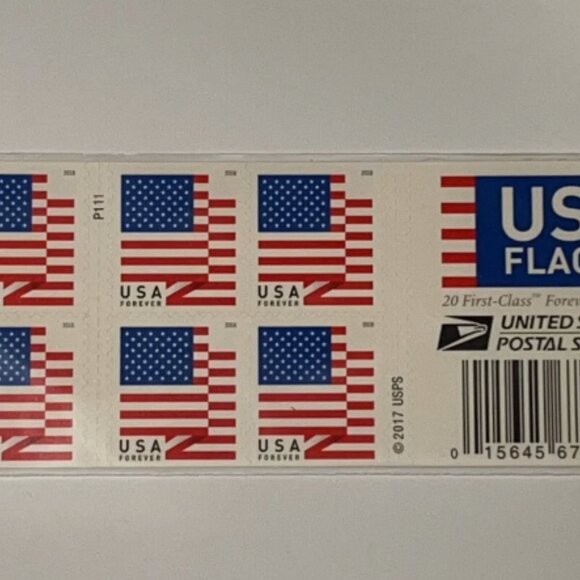 Flags 2018 Forever US Postage 50Booklet of 1000 stamps - Picture 9 of 11